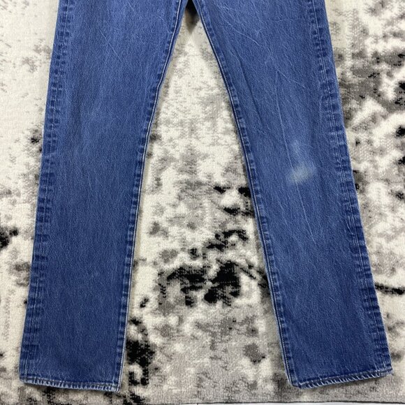 Levis Vintage Shrink To Fit 501 Jeans‎ Mens Size 34x32 Medium Wash Straight Leg - Picture 5 of 16